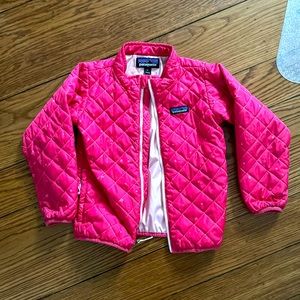 Pink Girls Patagonia Nano Puffer Jacket